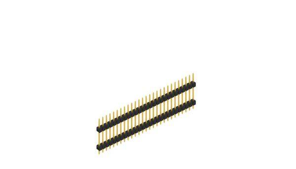 Fischer Elektronik Stiftleiste (Standard) Anzahl Reihen: 1 SL514727G 10St.