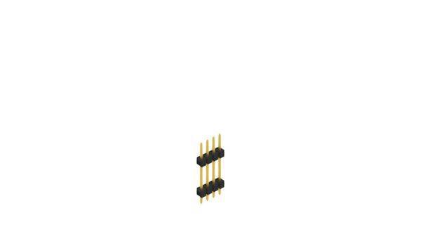Fischer Elektronik Stiftleiste (Standard) Anzahl Reihen: 1 10056596 10St.