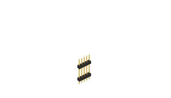 Fischer Elektronik Stiftleiste (Standard) Anzahl Reihen: 1 10056599 10St.