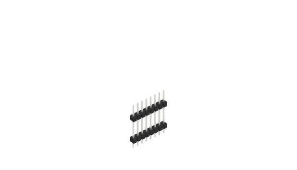 Fischer Elektronik Stiftleiste (Standard) Anzahl Reihen: 1 10056609 10St.