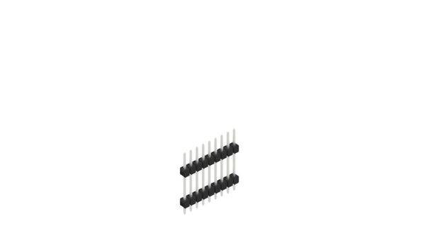 Fischer Elektronik Stiftleiste (Standard) Anzahl Reihen: 1 10056613 10St.