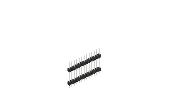Fischer Elektronik Stiftleiste (Standard) Anzahl Reihen: 1 10056672 10St.