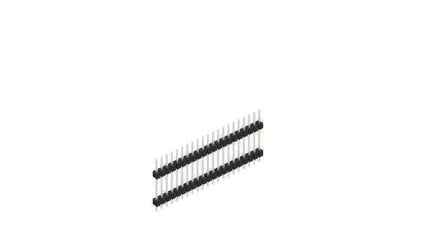 Fischer Elektronik Stiftleiste (Standard) Anzahl Reihen: 1 10056684 10St.