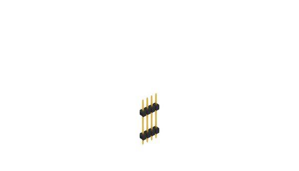 Fischer Elektronik Stiftleiste (Standard) Anzahl Reihen: 1 10056651 10St.