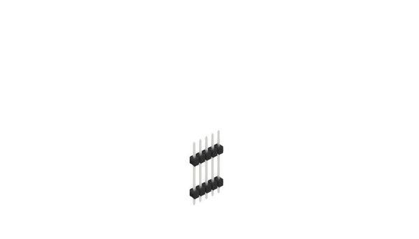 Fischer Elektronik Stiftleiste (Standard) Anzahl Reihen: 1 10146293 10St.
