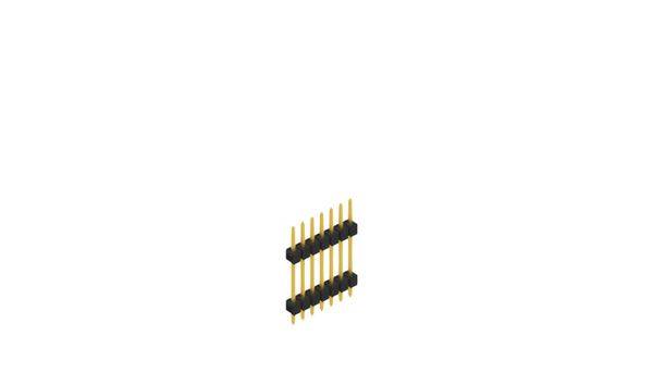 Fischer Elektronik Stiftleiste (Standard) Anzahl Reihen: 1 10056659 10St.