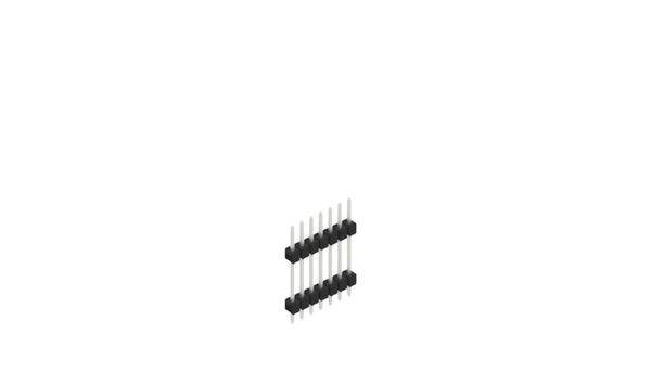 Fischer Elektronik Stiftleiste (Standard) Anzahl Reihen: 1 10056660 10St.