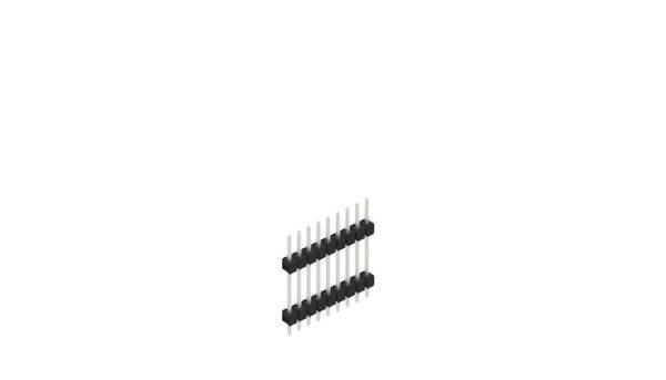 Fischer Elektronik Stiftleiste (Standard) Anzahl Reihen: 1 SL51569Z 10St.