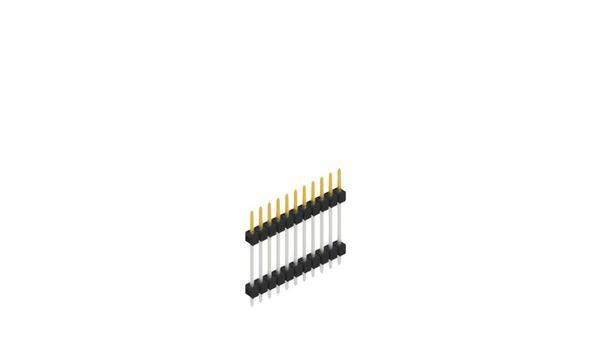 Fischer Elektronik Stiftleiste (Standard) Anzahl Reihen: 1 10165668 10St.