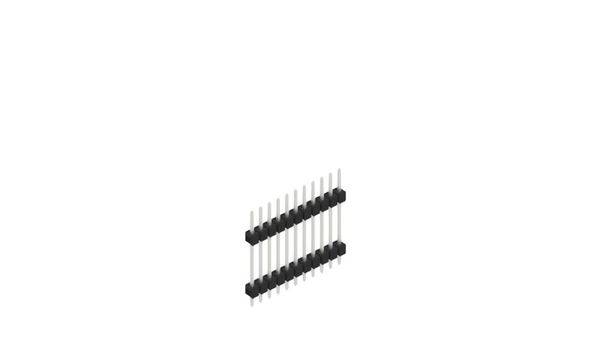 Fischer Elektronik Stiftleiste (Standard) Anzahl Reihen: 1 10056713 10St.