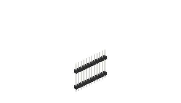 Fischer Elektronik Stiftleiste (Standard) Anzahl Reihen: 1 10056715 10St.