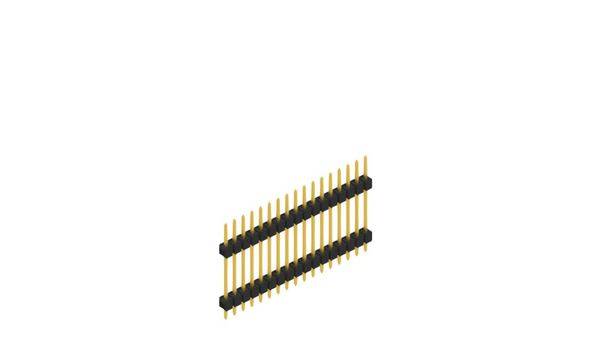 Fischer Elektronik Stiftleiste (Standard) Anzahl Reihen: 1 SL517217G 10St.