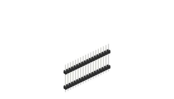 Fischer Elektronik Stiftleiste (Standard) Anzahl Reihen: 1 10056726 10St.