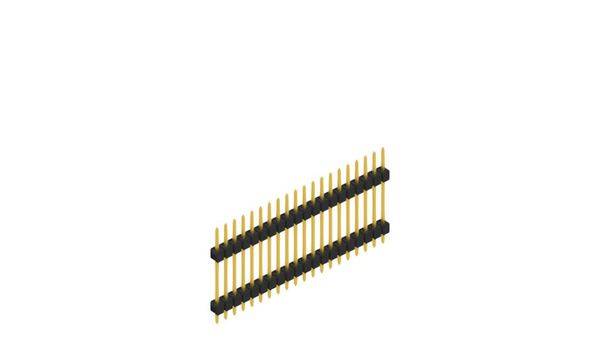 Fischer Elektronik Stiftleiste (Standard) Anzahl Reihen: 1 10056728 10St.