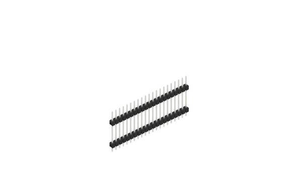 Fischer Elektronik Stiftleiste (Standard) Anzahl Reihen: 1 SL517221Z 10St.