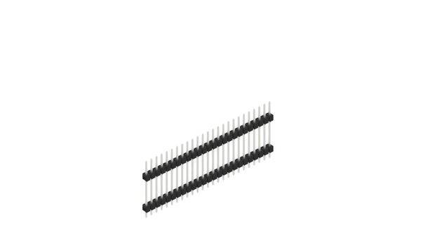 Fischer Elektronik Stiftleiste (Standard) Anzahl Reihen: 1 SL517225Z 10St.