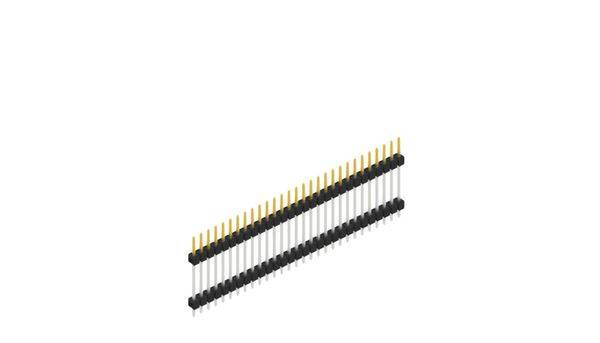 Fischer Elektronik Stiftleiste (Standard) Anzahl Reihen: 1 SL517229S 10St.