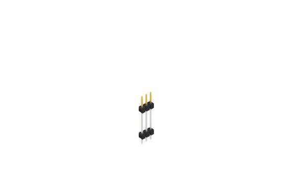Fischer Elektronik Stiftleiste (Standard) Anzahl Reihen: 1 10157916 10St.