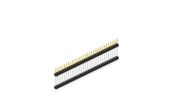 Fischer Elektronik Stiftleiste (Standard) Anzahl Reihen: 1 SL517230S 10St.