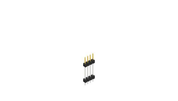 Fischer Elektronik Stiftleiste (Standard) Anzahl Reihen: 1 10056699 10St.
