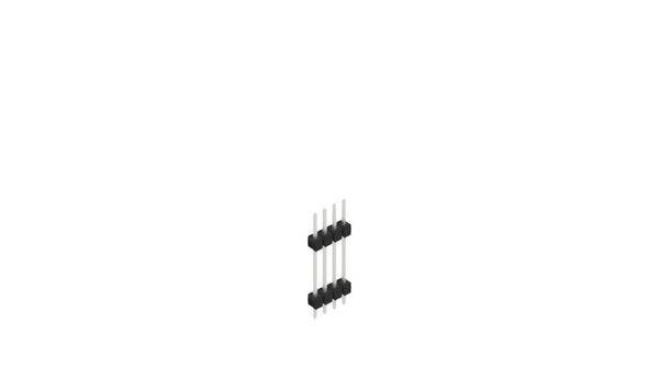 Fischer Elektronik Stiftleiste (Standard) Anzahl Reihen: 1 10056701 10St.