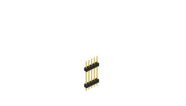 Fischer Elektronik Stiftleiste (Standard) Anzahl Reihen: 1 10056702 10St.
