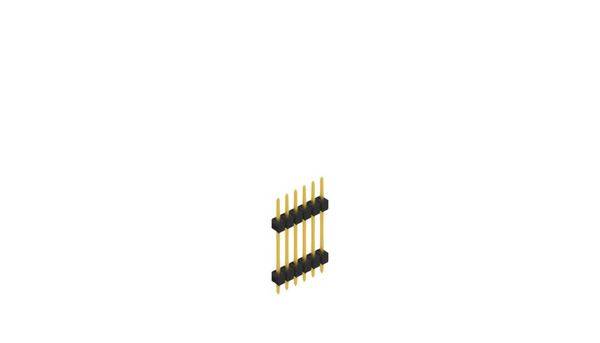 Fischer Elektronik Stiftleiste (Standard) Anzahl Reihen: 1 10056704 10St.