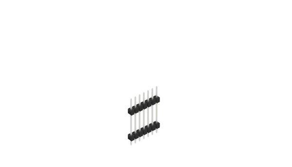 Fischer Elektronik Stiftleiste (Standard) Anzahl Reihen: 1 10056707 10St.