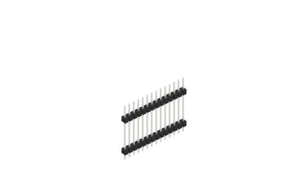 Fischer Elektronik Stiftleiste (Standard) Anzahl Reihen: 1 10056770 10St.