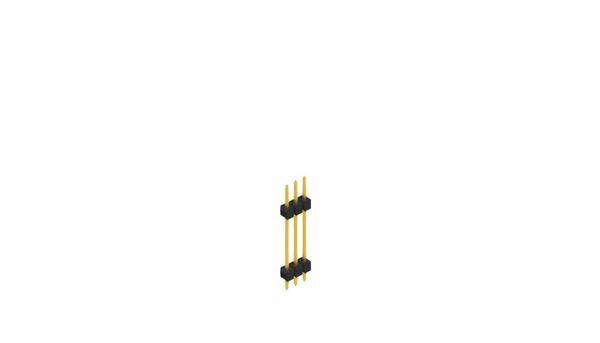 Fischer Elektronik Stiftleiste (Standard) Anzahl Reihen: 1 10056745 10St.