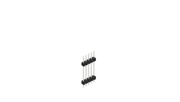 Fischer Elektronik Stiftleiste (Standard) Anzahl Reihen: 1 10056753 10St.
