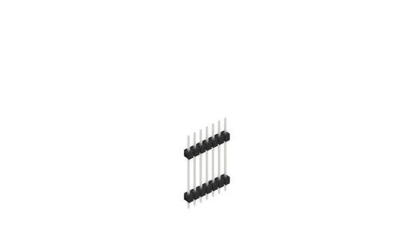 Fischer Elektronik Stiftleiste (Standard) Anzahl Reihen: 1 10056758 10St.