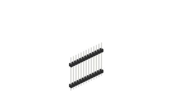 Fischer Elektronik Stiftleiste (Standard) Anzahl Reihen: 1 SL522313Z 10St.