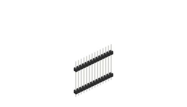 Fischer Elektronik Stiftleiste (Standard) Anzahl Reihen: 1 10056816 10St.