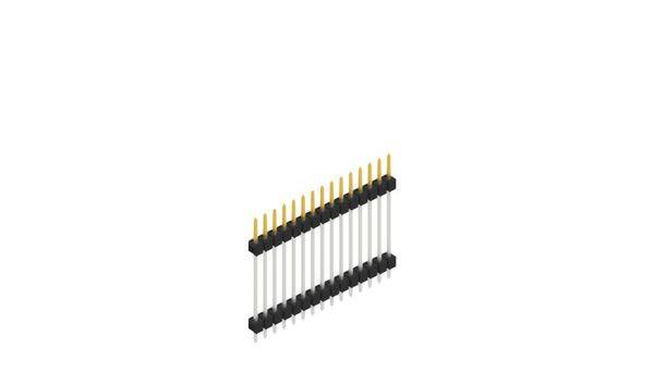 Fischer Elektronik Stiftleiste (Standard) Anzahl Reihen: 1 SL522315S 10St.