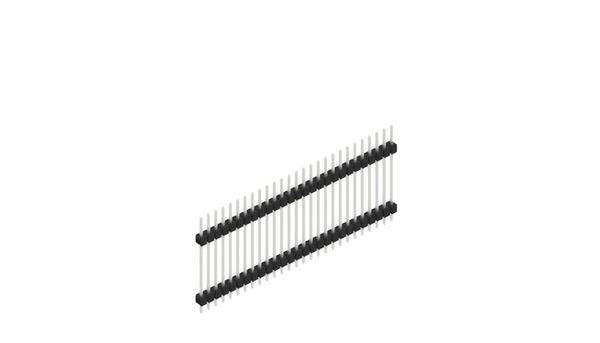 Fischer Elektronik Stiftleiste (Standard) Anzahl Reihen: 1 SL522327Z 10St.