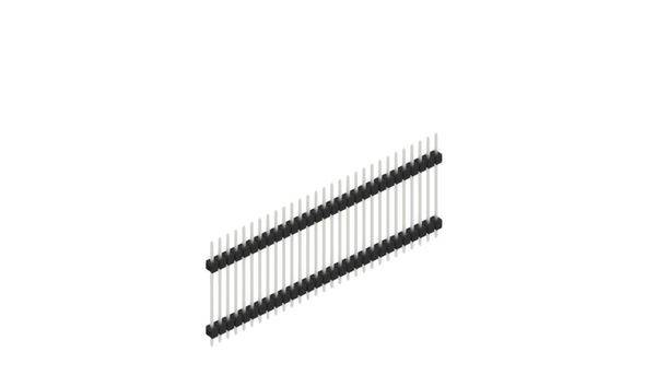 Fischer Elektronik Stiftleiste (Standard) Anzahl Reihen: 1 SL522329Z 10St.