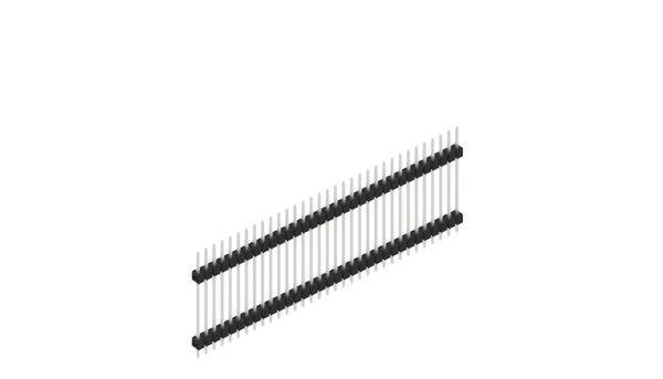 Fischer Elektronik Stiftleiste (Standard) Anzahl Reihen: 1 SL522333Z 10St.
