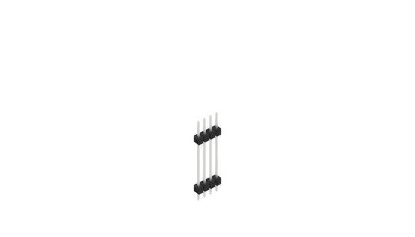 Fischer Elektronik Stiftleiste (Standard) Anzahl Reihen: 1 10056800 10St.