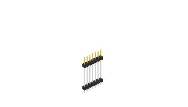Fischer Elektronik Stiftleiste (Standard) Anzahl Reihen: 1 10142077 10St.