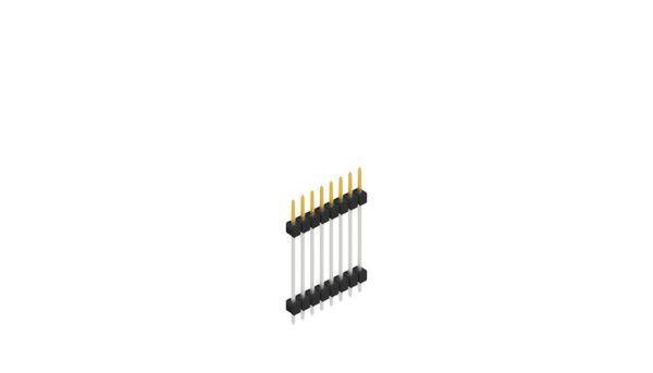 Fischer Elektronik Stiftleiste (Standard) Anzahl Reihen: 1 10056808 10St.