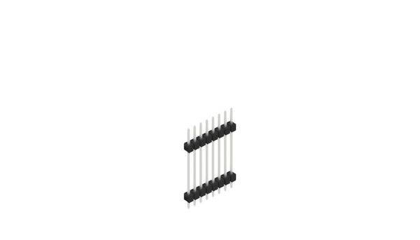 Fischer Elektronik Stiftleiste (Standard) Anzahl Reihen: 1 10056809 10St.