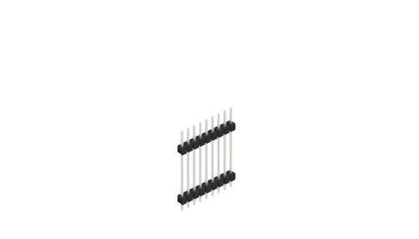 Fischer Elektronik Stiftleiste (Standard) Anzahl Reihen: 1 SL52239Z 10St.