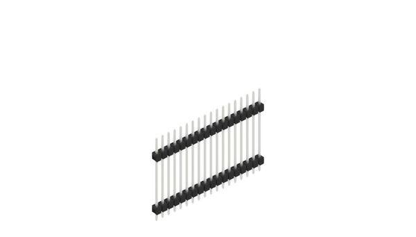 Fischer Elektronik Stiftleiste (Standard) Anzahl Reihen: 1 SL523718Z 10St.
