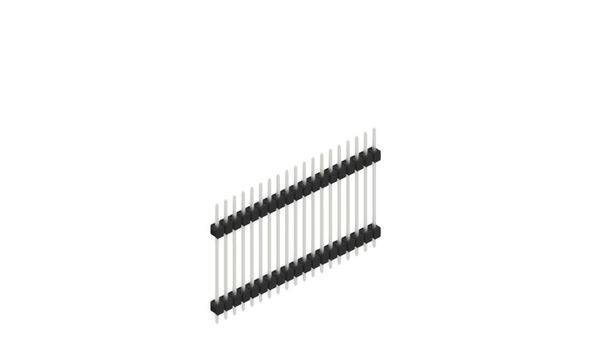 Fischer Elektronik Stiftleiste (Standard) Anzahl Reihen: 1 SL523719Z 10St.