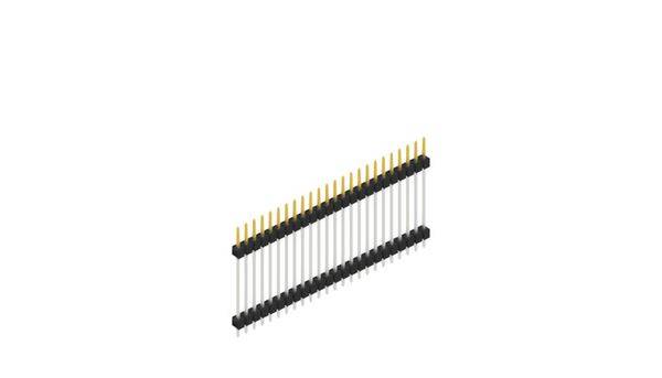Fischer Elektronik Stiftleiste (Standard) Anzahl Reihen: 1 SL523724S 10St.