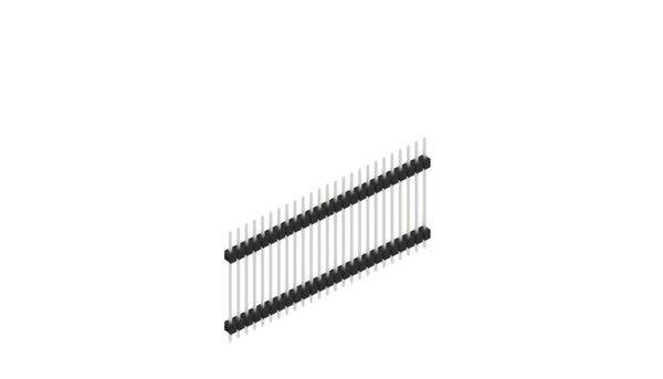 Fischer Elektronik Stiftleiste (Standard) Anzahl Reihen: 1 SL523725Z 10St.