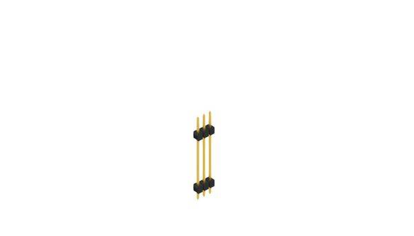 Fischer Elektronik Stiftleiste (Standard) Anzahl Reihen: 1 10056836 10St.