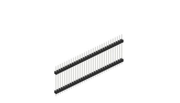 Fischer Elektronik Stiftleiste (Standard) Anzahl Reihen: 1 SL523731Z 10St.