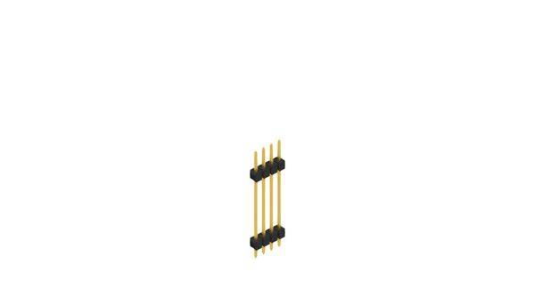 Fischer Elektronik Stiftleiste (Standard) Anzahl Reihen: 1 10056839 10St.